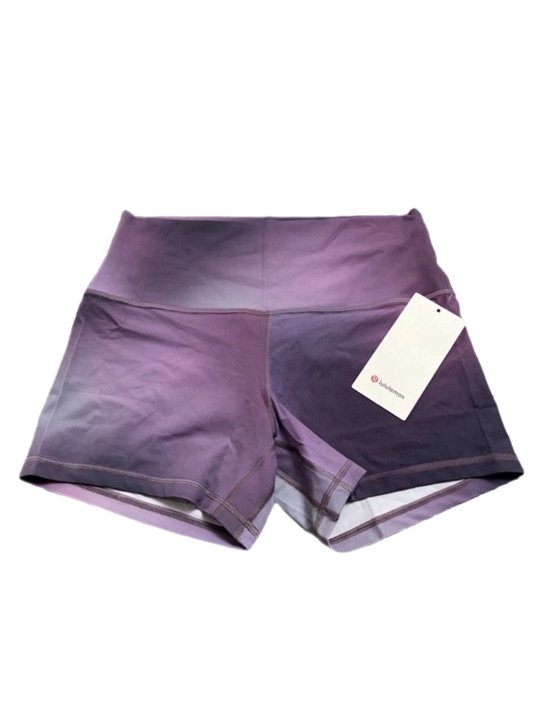 Nwt Lululemon Align High-Rise Short 4" (Aurora Haze Purple Multi) Size 12